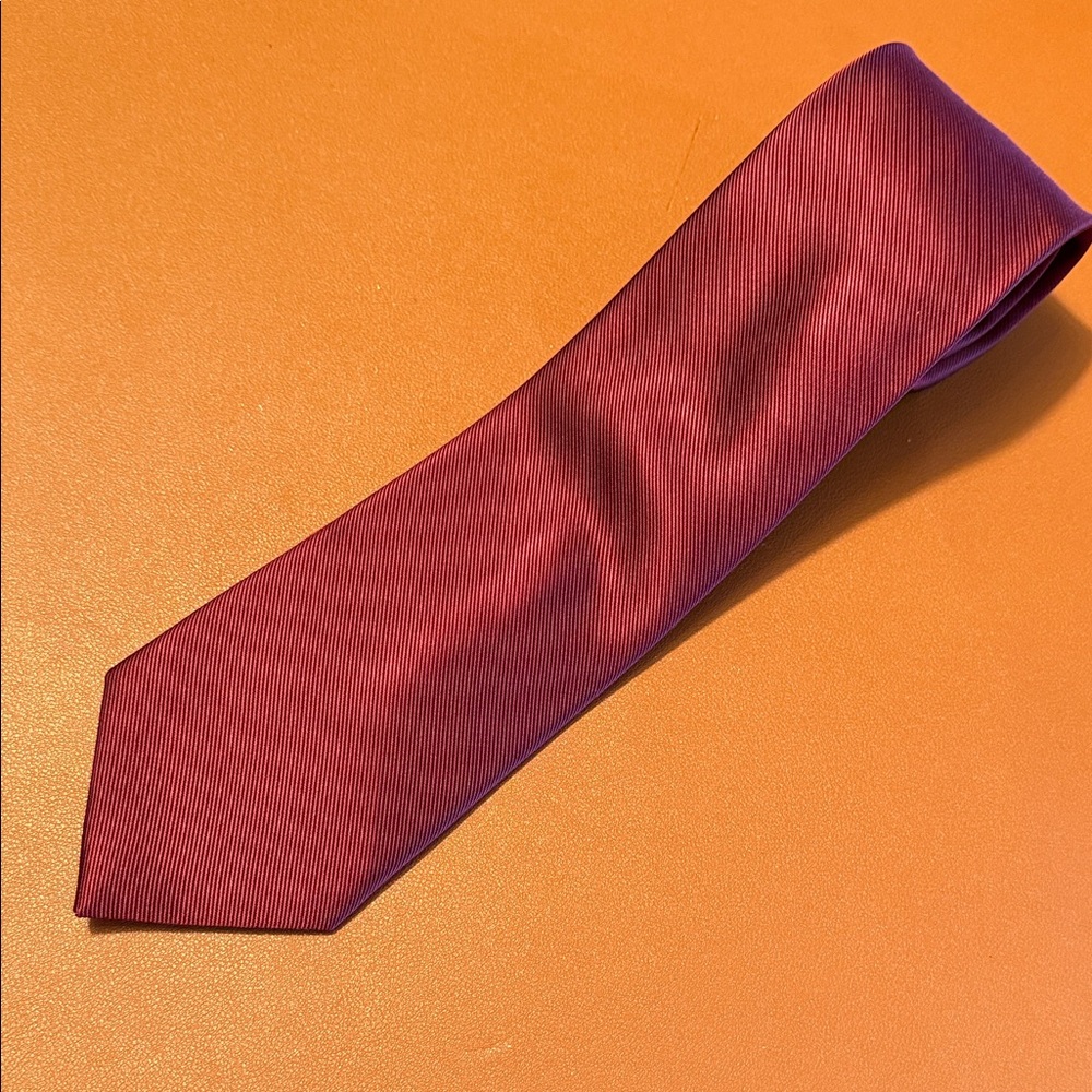 Jos. A. Bank Rich Burgundy Silk Tie